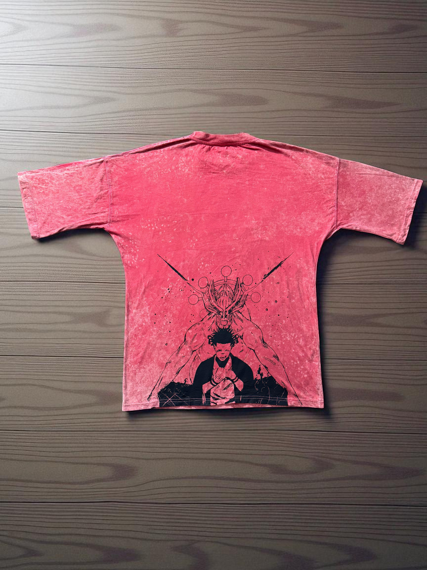 King Of Curses - Washed Oversized Tee