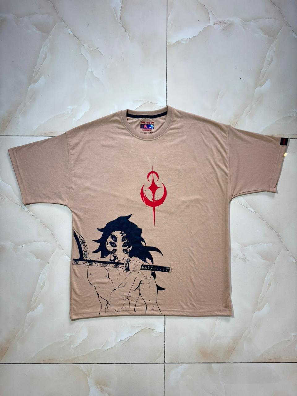 Demon’s Eclipse - Oversized Drop Shoulder Tee - Image 2