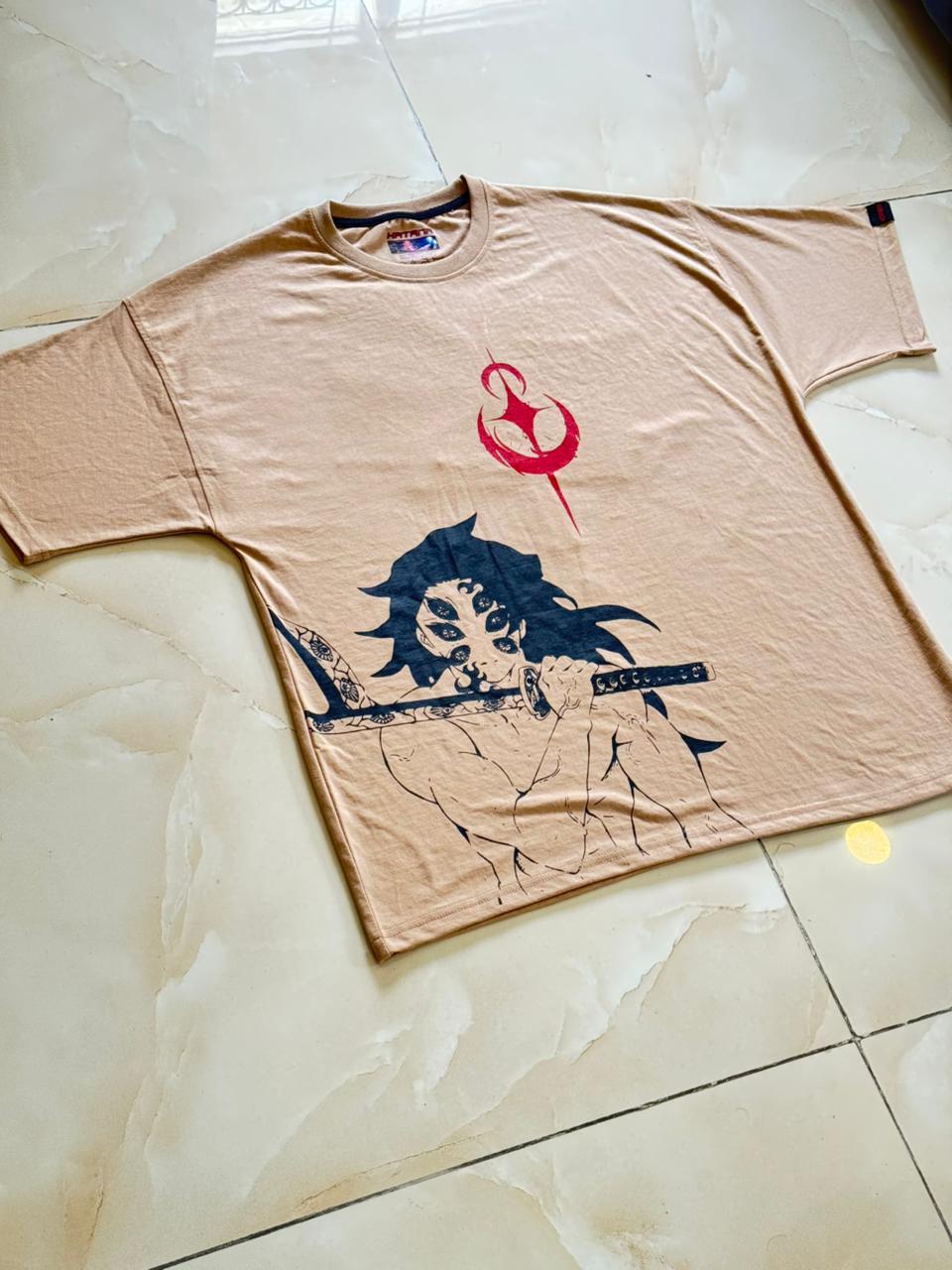 Demon’s Eclipse - Oversized Drop Shoulder Tee - Image 4