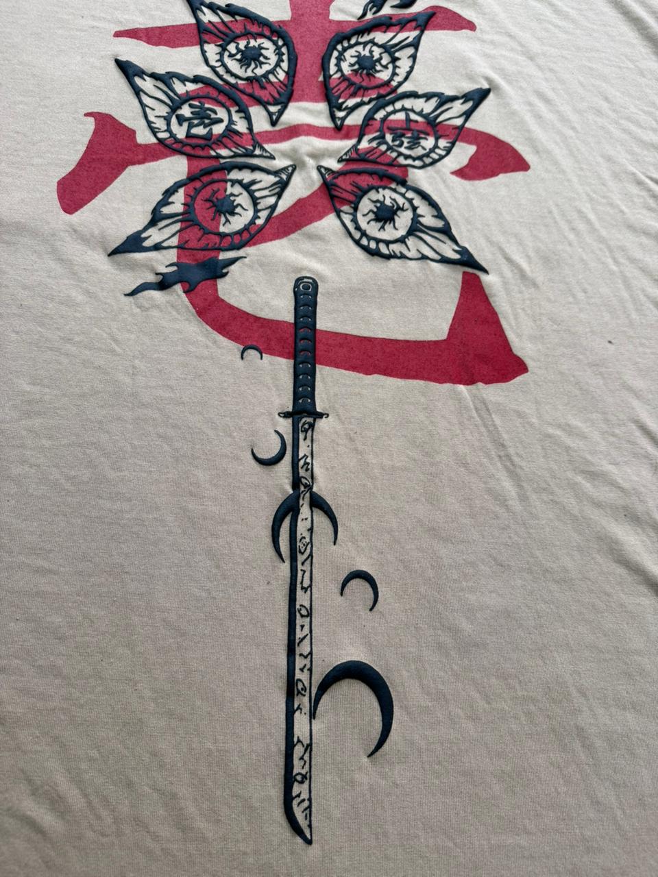 Demon’s Eclipse - Oversized Drop Shoulder Tee - Image 3